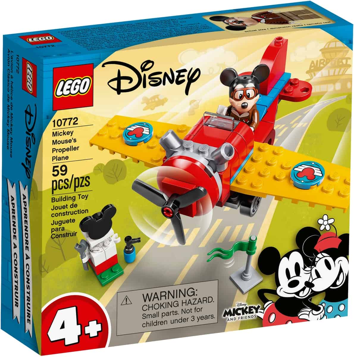 lego 10772 mickey mouses propeller plane