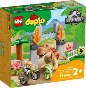 LEGO T. rex and Triceratops Dinosaur Breakout 10939
