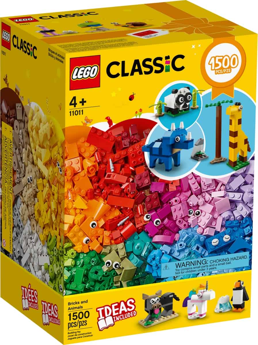 lego 11011 bricks and animals