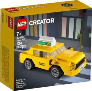 LEGO Yellow Taxi 40468