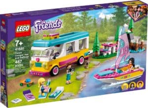 LEGO Forest Camper Van and Sailboat 41681
