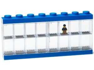 lego 5005772 minifigure display case 16 blue