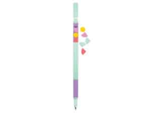 lego 5006279 single gel pen with dots lavender