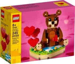 lego 40462 valentines brown bear
