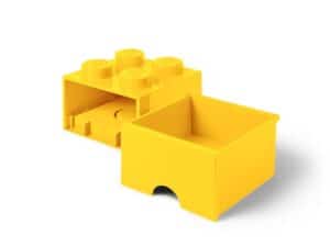 lego 5005401 4 stud bright yellow storage brick drawer