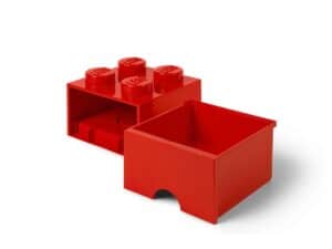 LEGO 5005402 4-stud Bright Red Storage Brick Drawer
