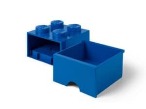LEGO 5005403 4-stud Bright Blue Storage Brick Drawer