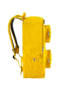 lego 5005520 brick backpack yellow