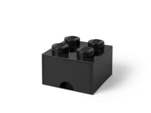 LEGO 5005711 4-Stud Black Storage Brick Drawer