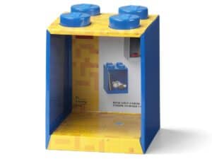 lego 5006618 brick shelf 4 knobs blue
