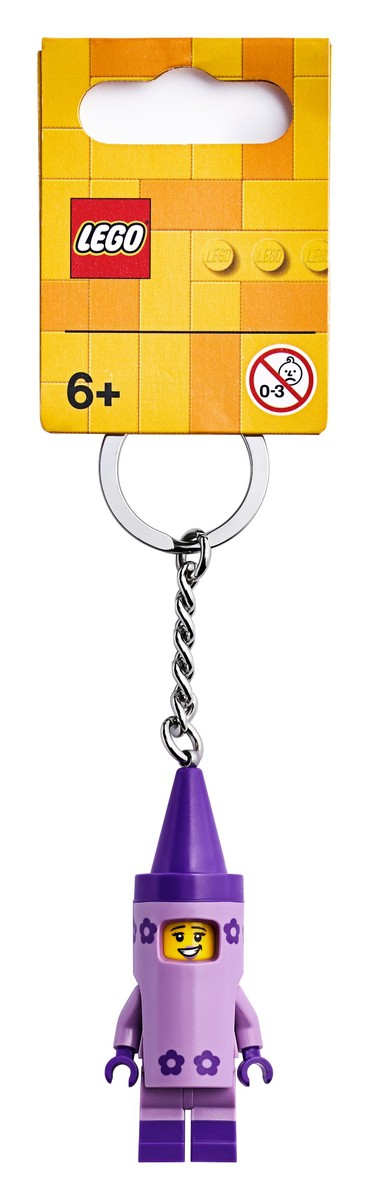 lego 853995 crayon girl key chain