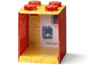 LEGO 4-Stud Brick Shelf – Bright Red 5006587