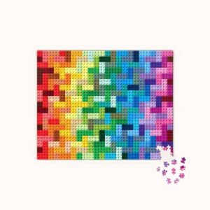 LEGO 5007072 Rainbow Bricks 1,000-Piece Puzzle