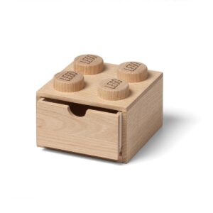 LEGO Wooden Desk Drawer 4 – Light Oak 5007113