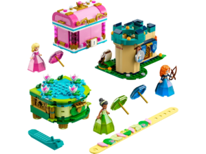 LEGO Aurora, Merida and Tiana’s Enchanted Creations 43203