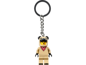 LEGO French Bull Dog Guy Key Chain 854158