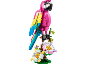 exotic pink parrot 31144