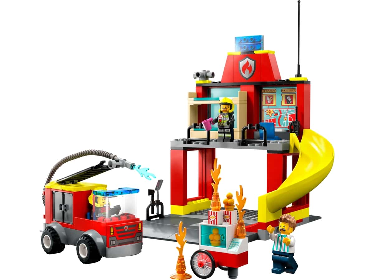 fire station and fire truck 60375