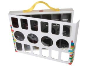 lego 851399 iconic minifigure carry case